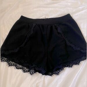 Black Dress shorts